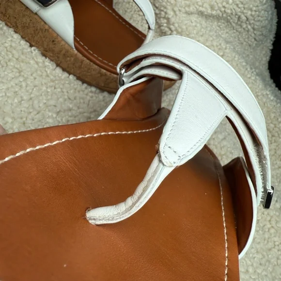 Fitflop Remi Adjustable Toe-Thongs Urban White Leather Size US 08 - Picture 15 of 15